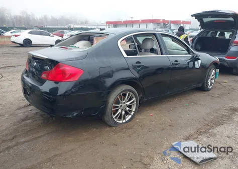 2011 Infiniti G37X z USA, uszkodzony, nr VIN JN1CV6AR5BM351693